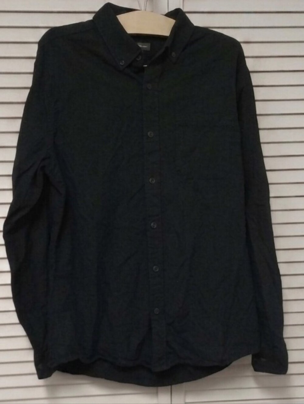 Eddie Bauer Green Casual Oxford Button Down Shirt